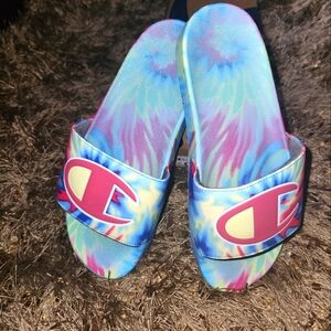 Champion IPO Tie Dye Women Slides